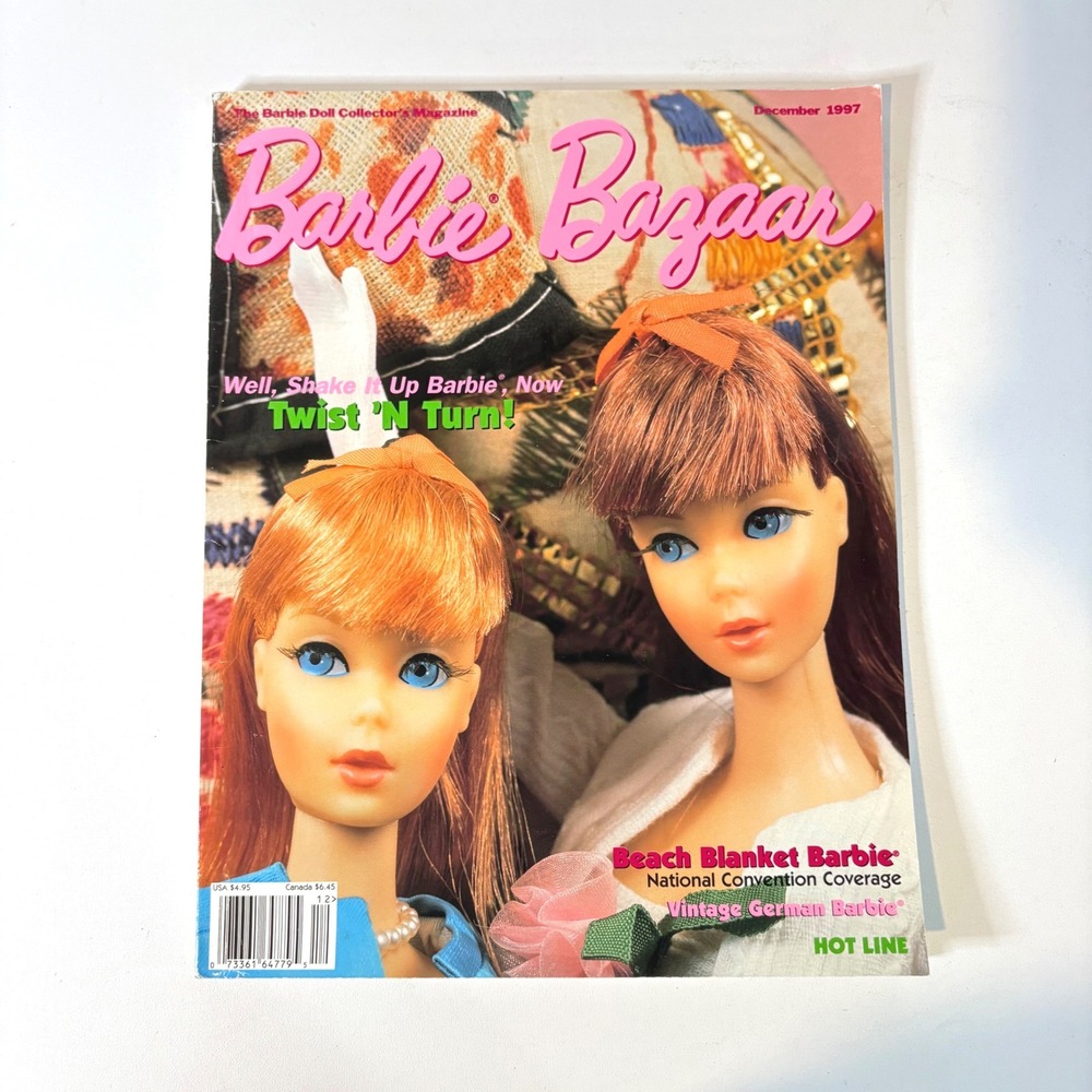 Barbie Bazaar Magazine December 1997 Twist N Turn Vintage Collector Guide